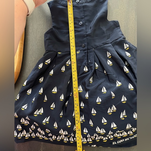 Janie and Jack Sailboat Print Dress - Picture 12 of 13